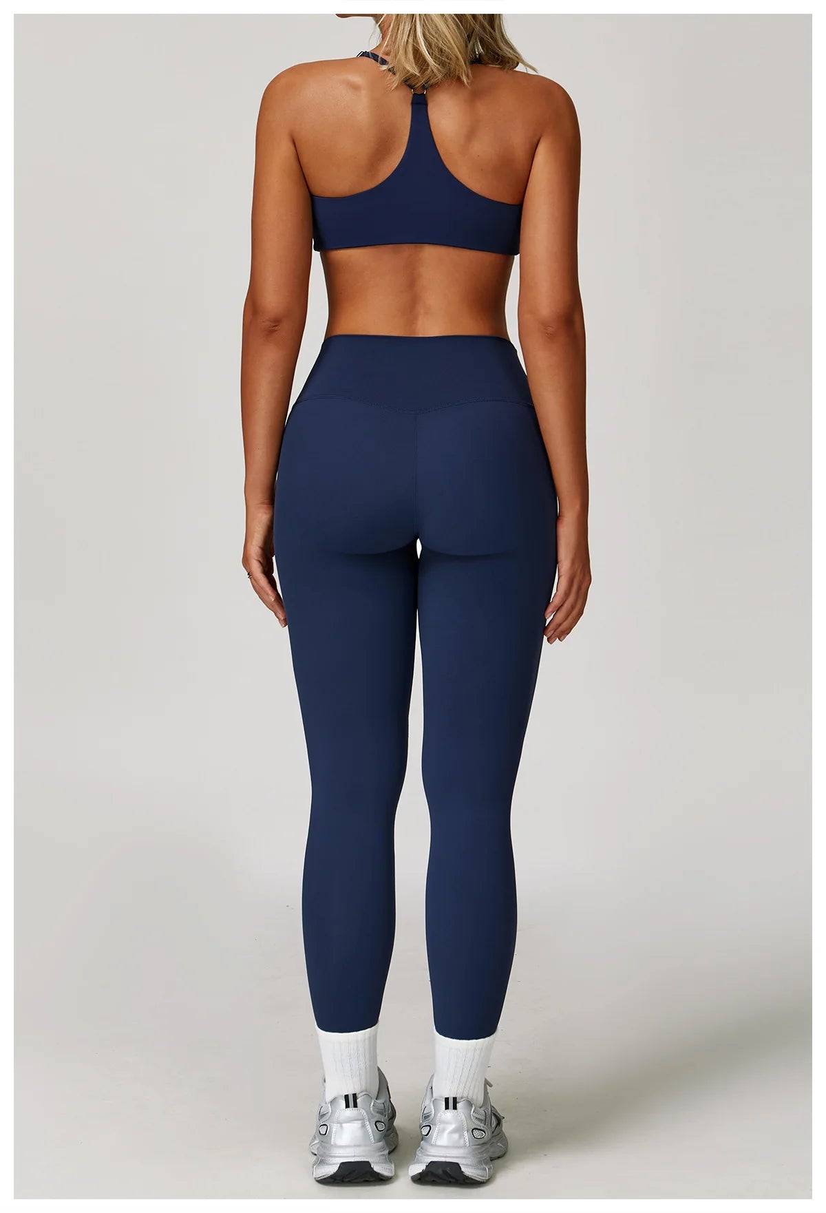 Women's Yoga Sports Set 2/3PCS Gym Workout Tracksuit Long Sleeve Sports Bra Athletic Wear Running Fitness Clothing