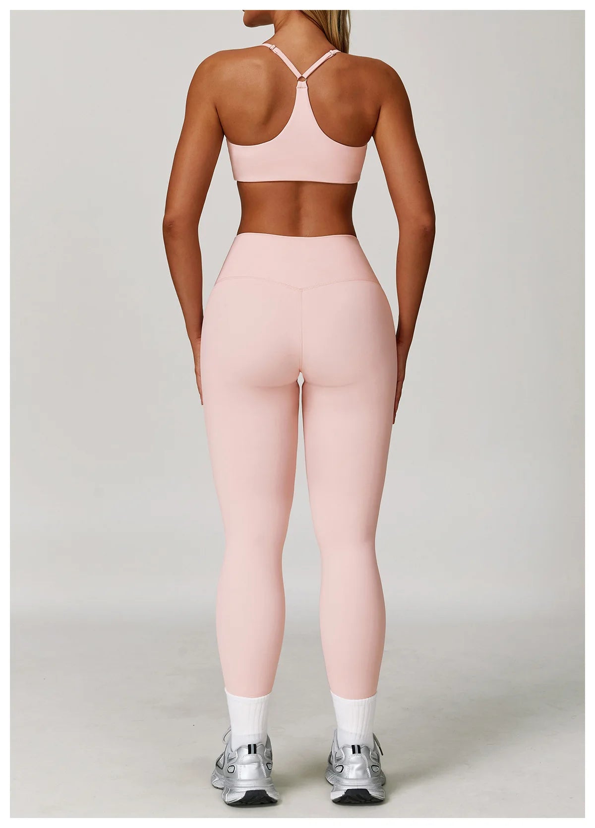 Women's Yoga Sports Set 2/3PCS Gym Workout Tracksuit Long Sleeve Sports Bra Athletic Wear Running Fitness Clothing