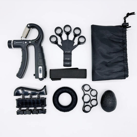 Strength Exercise Gripper Kits Finger Stretcher Arthritis Grip Rehabilitation Training Pliers Countable Finger Exercise Equipment