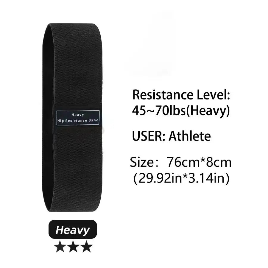 Elastic Glute Thigh Resistance Bands Fabric Booty Squat Circle Stretch Yoga Gym Equipment Hip Fitness Strips Loops Unisex