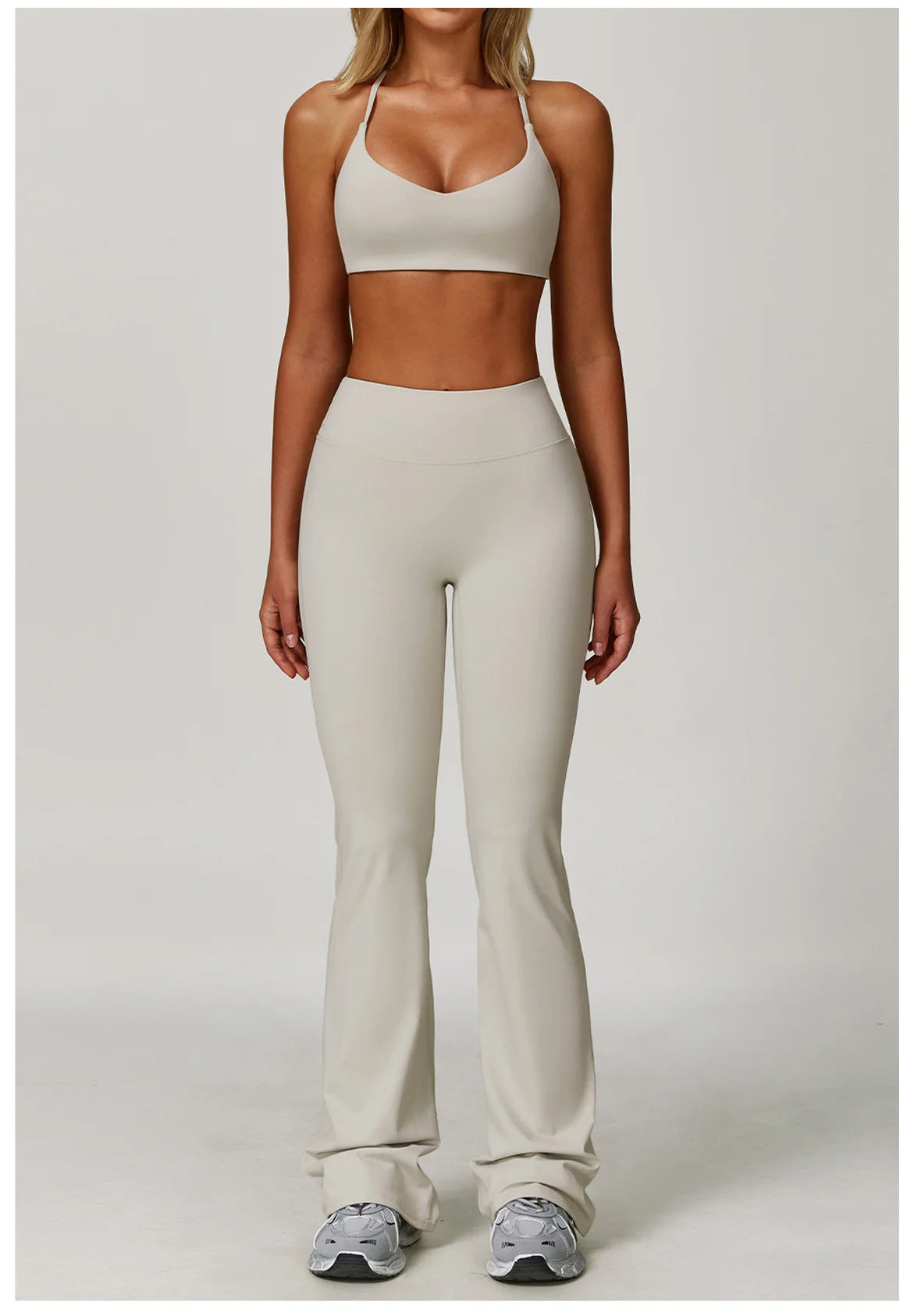 Women's Yoga Sports Set 2/3PCS Gym Workout Tracksuit Long Sleeve Sports Bra Athletic Wear Running Fitness Clothing