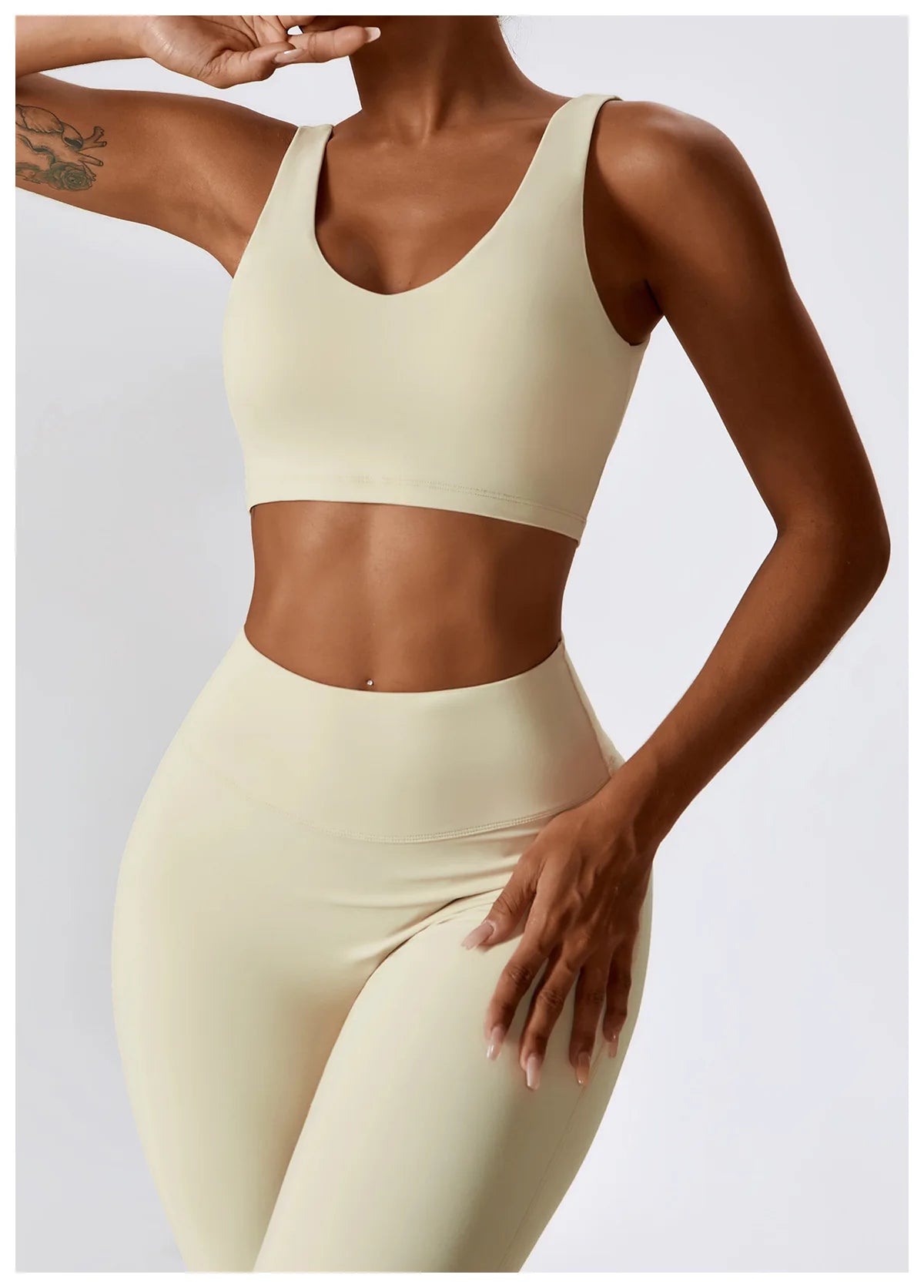 2PCS Women's Seamless Yoga Set Long Sleeve Athletic Legging & Crop Top Sportswear Workout Fitness Gym Sports Suit Winter Workout Clothes