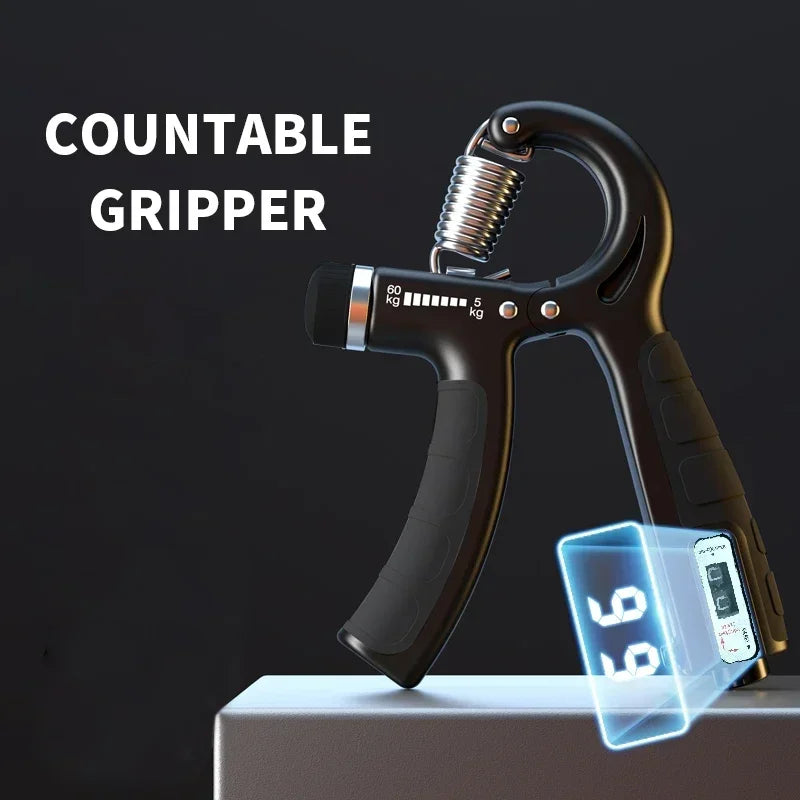Strength Exercise Gripper Kits Finger Stretcher Arthritis Grip Rehabilitation Training Pliers Countable Finger Exercise Equipment