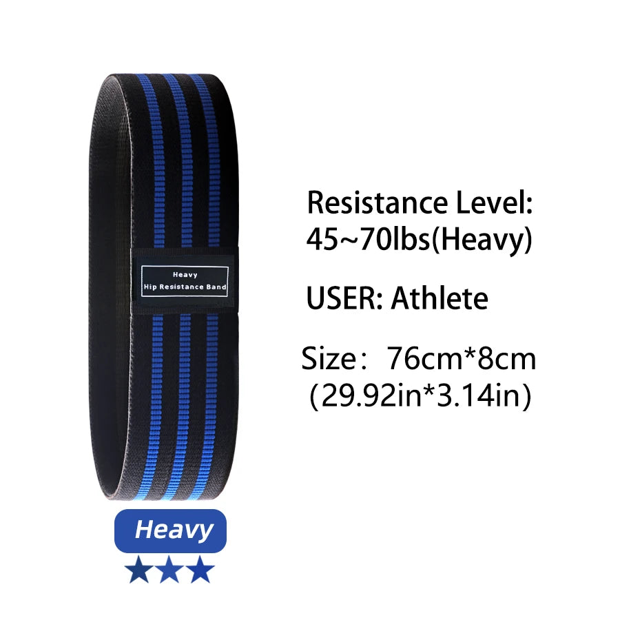 Elastic Glute Thigh Resistance Bands Fabric Booty Squat Circle Stretch Yoga Gym Equipment Hip Fitness Strips Loops Unisex