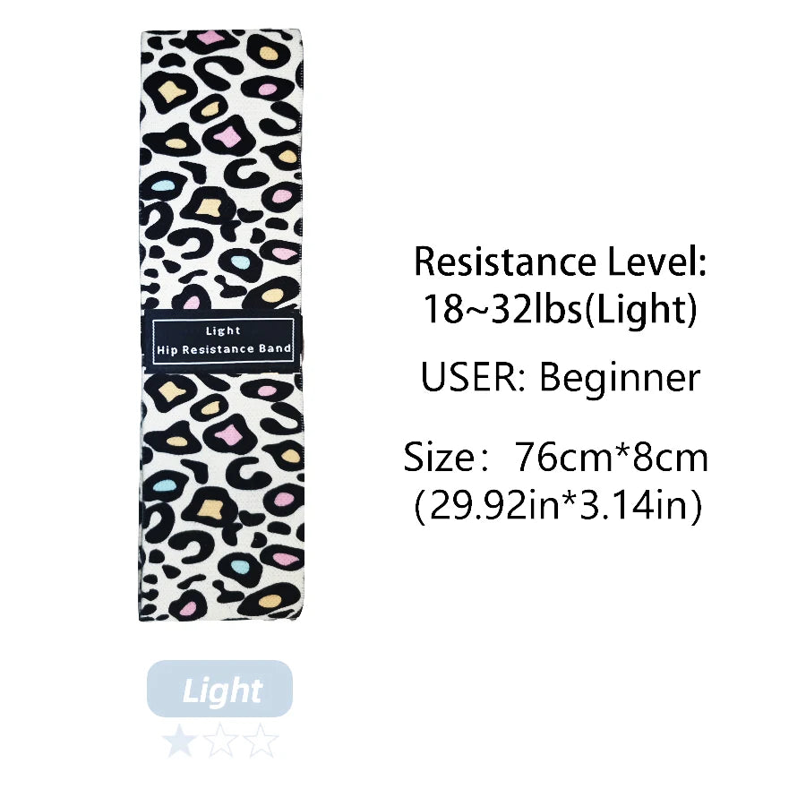 Elastic Glute Thigh Resistance Bands Fabric Booty Squat Circle Stretch Yoga Gym Equipment Hip Fitness Strips Loops Unisex