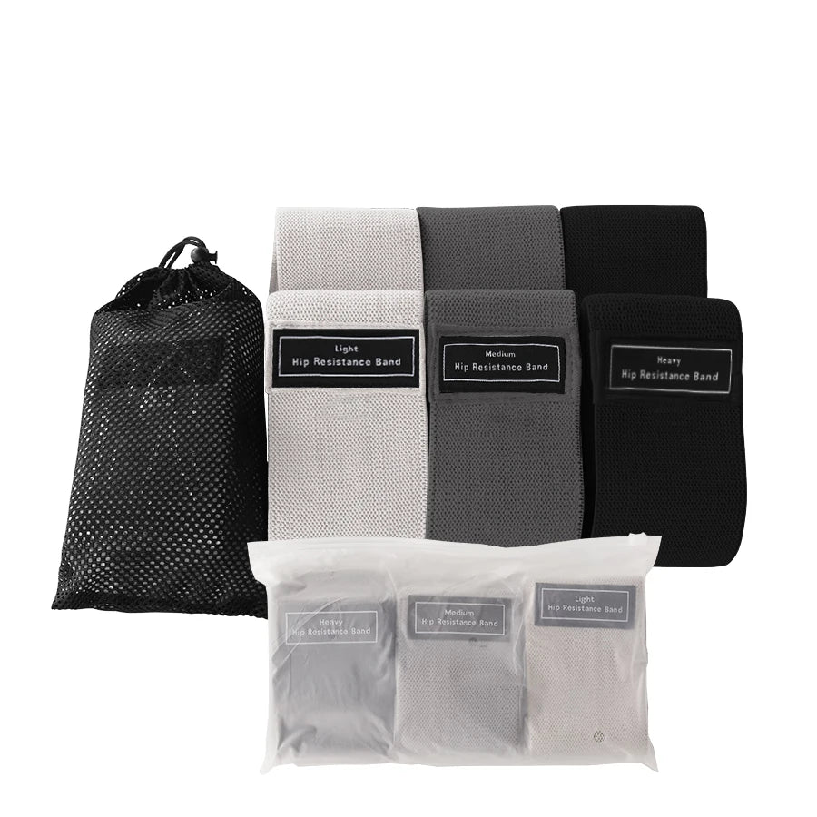 Elastic Glute Thigh Resistance Bands Fabric Booty Squat Circle Stretch Yoga Gym Equipment Hip Fitness Strips Loops Unisex