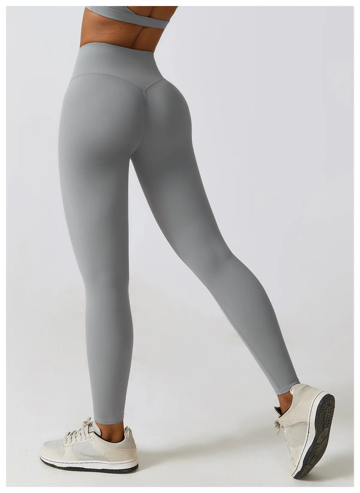 Women's Sportswear Yoga Set Seamless Fitness Bra Crop Top Long Sleeve Workout Clothes Athletic Wear Gym Legging for Running Fitness